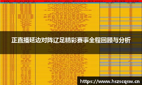 正直播延边对阵辽足精彩赛事全程回顾与分析